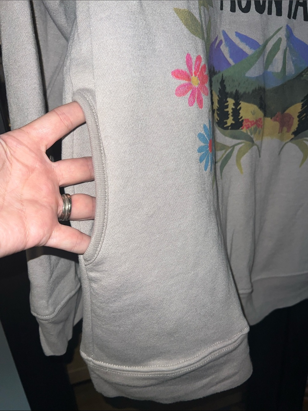 NATURAL LIFE Neutral Crewneck Tee - Light Taupe S EUC - Picture 7 of 13